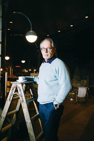 L'acteur Robert Hunger-Bühler au Casino de Montbenon lors de la projection du film "Vakuum" de Christine Repond le 16 janvier © Carine Roth / Cinémathèque suisse
