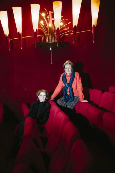 Ariane Toscan du Plantier et Manuela Padoan de Gaumont lors de la projection de "L'Atalante" de Jean Vigo le 27 novembre © Carine Roth / Cinémathèque suisse