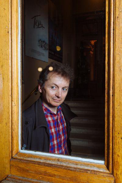 Duccio Bellugi Vannuccini au Cinématographe lors de la projection du documentaire "Un soleil à Kaboul...ou plutôt deux" le 12 novembre au Capitole. © Samuel Rubio / Cinémathèque suisse