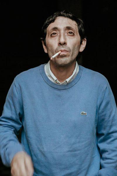 L'acteur Marcello Fonte au Capitole lors de l'avant-première du film "Dogman" de Matteo Garrone le 19 septembre. © Carine Roth / Cinémathèque suisse