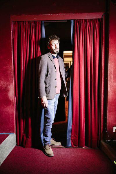 Le réalisateur David Maye au Capitole à l'occasion de l'avant-première de son documentaire