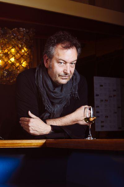 Le cinéaste Peter Mettler lors de la projection de "Gambling, Gods and LSD" au Capitole, le 14 novembre 2016. ©Samuel Rubio / Cinémathèque suisse