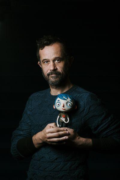 Claude Barras venu présenter "Ma vie de Courgette" au Capitole, le 8 octobre 2016. ©Samuel Rubio / Cinémathèque suisse