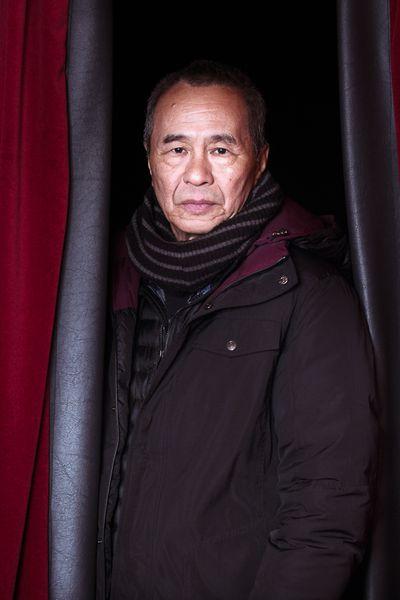Le cinéaste taïwanais Hou Hsiao-hsien au Capitole, à l'occasion de l'avant-première de son film "The Assassin", le 22 février 2016. ©Samuel Rubio / Cinémathèque suisse